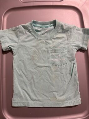 12 month PLAY CONDITION Kids Pocket Tee - Light Mint Green